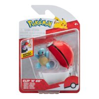 Pokémon Figur - Clip N Go Squirtle / Shiggy