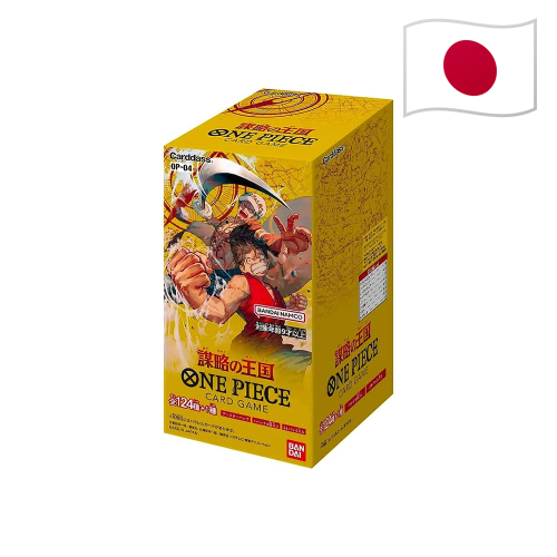 One Piece OP-04 Kingdoms of Intigrue Booster Box - Japanisch